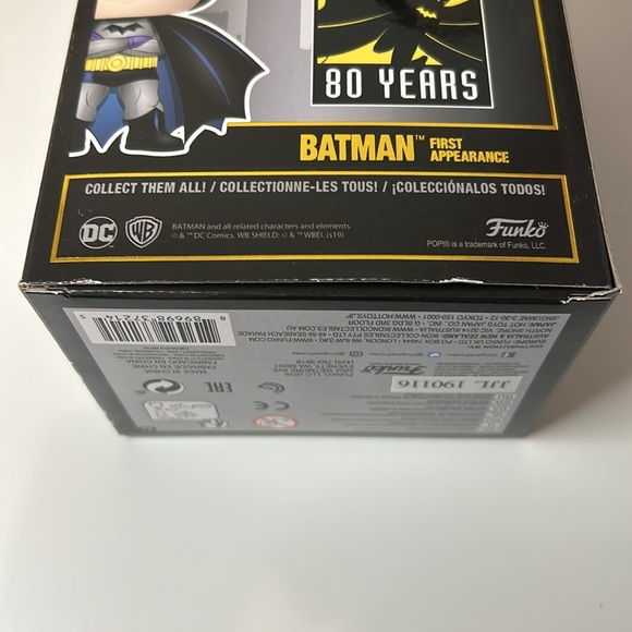 Batman 80 years first appereance Funko Pop - Picture 6 of 6